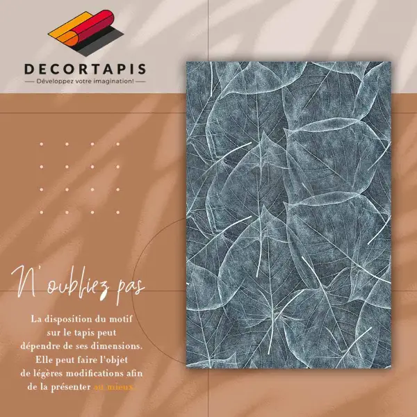 Tapis vinyle Squelette