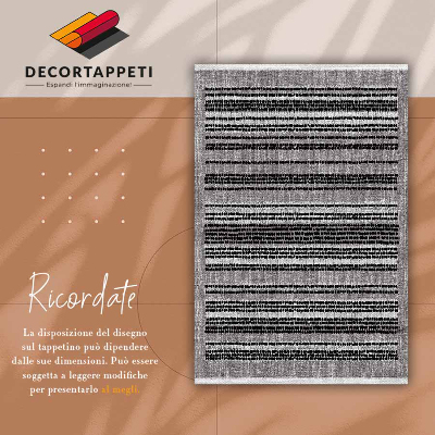 Tapis en vinyl Bandes noires