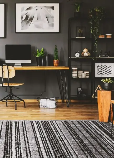 Tapis en vinyl Bandes noires