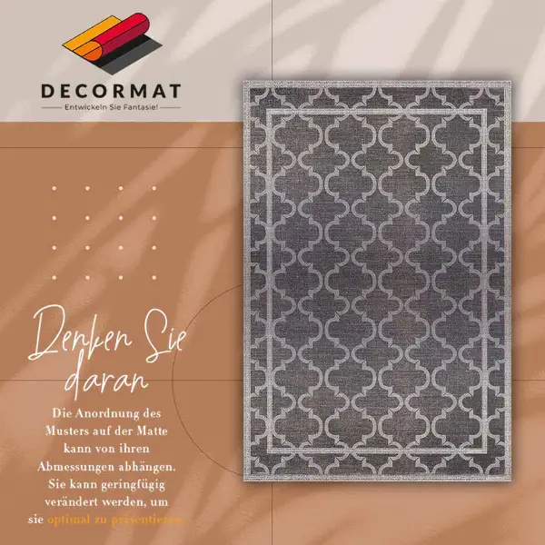 Tapis vinyle Style marocain