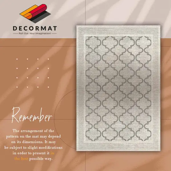 Tapis vinyle Design marocain