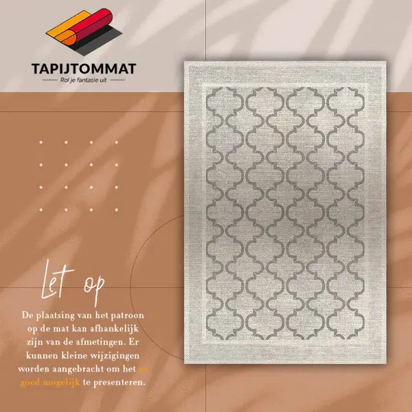 Tapis vinyle Design marocain