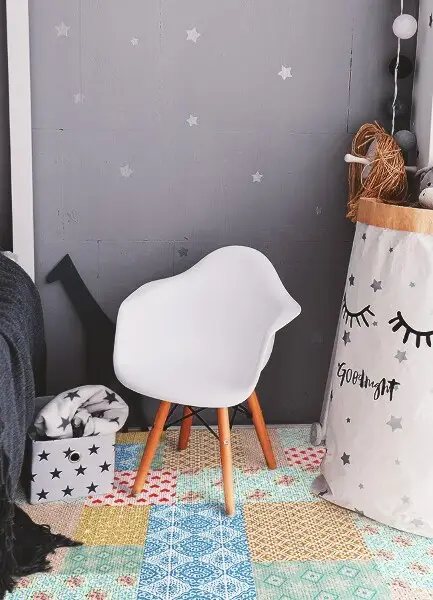 Tapis en vinyl Patchwork Différents pièces