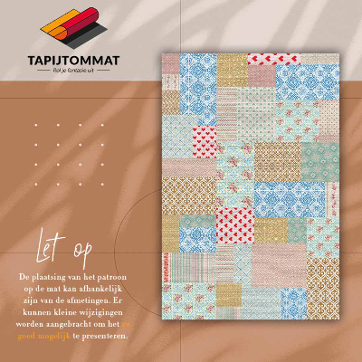 Tapis en vinyl Patchwork Différents pièces