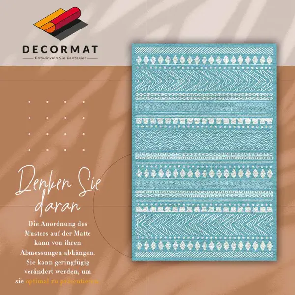 Tapis vinyl Texture indienne