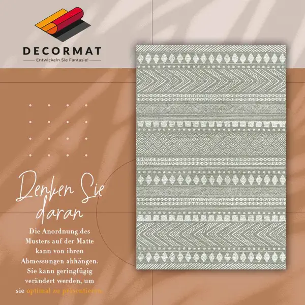 Tapis vinyle Style indien