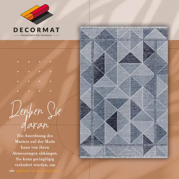 Tapis vinyle 3D solide