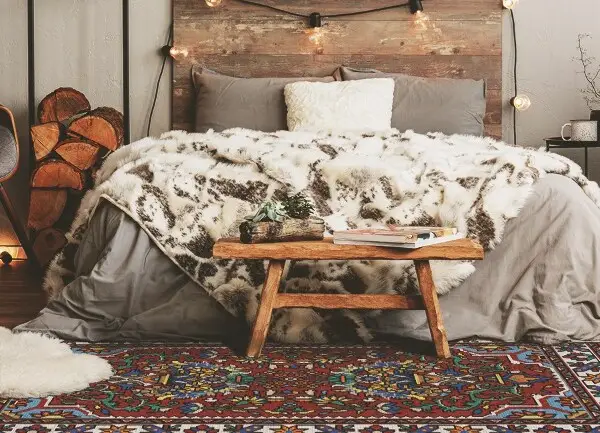 Tapis vinyle Vieux style persan