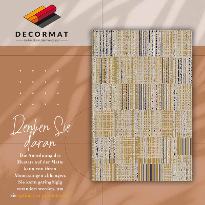 Tapis en vinyl Abstraction classique