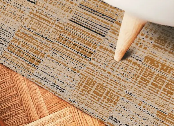 Tapis en vinyl Abstraction classique