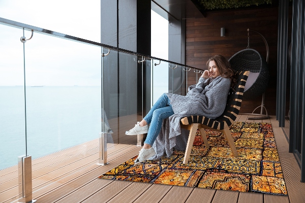 Tapis d'extérieur Mosaïque turque