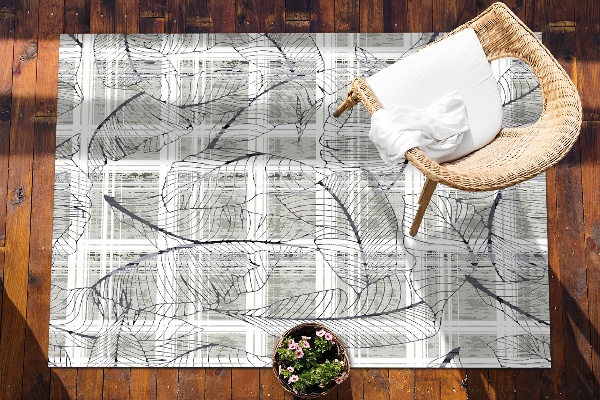 Tapis d'extérieur Feuilles de monstre