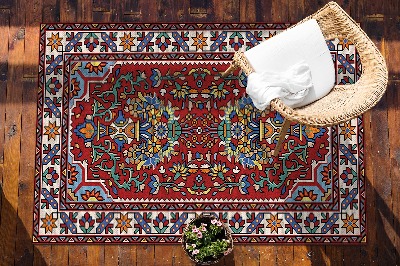 Tapis terrasse Vieux style persan