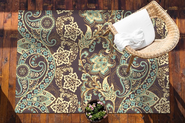 Tapis outdoor Paisley Asian Style