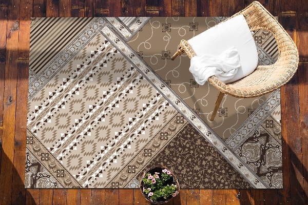 Tapis terrasse Mélange classique