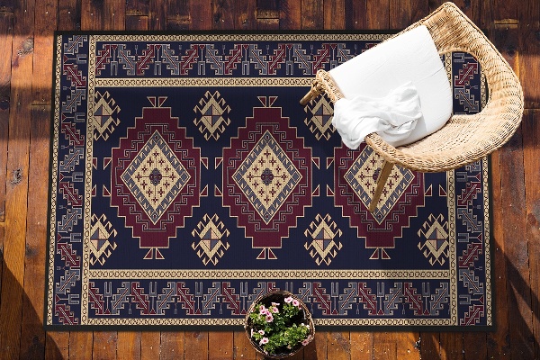 Tapis de jardin Abstraction géométrique