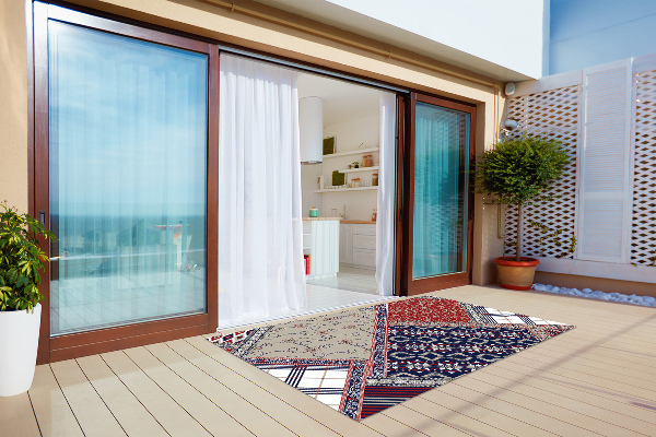 Tapis pour terrasse Mélange rétro