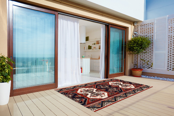 Tapis terrasse Motif Vintage Persan