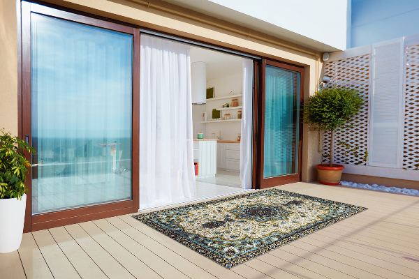 Tapis terrasse Ornements persans