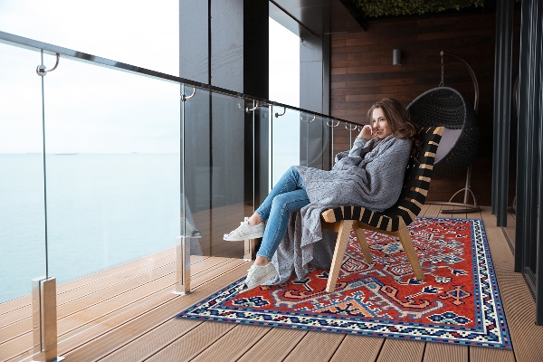 Tapis exterieur terrasse Coups indiens