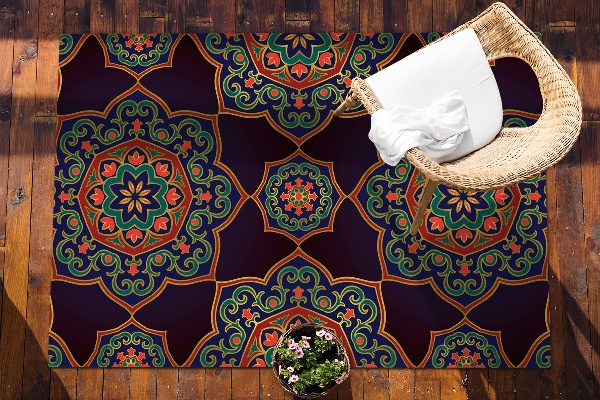 Tapis d'extérieur Ornement de mandala