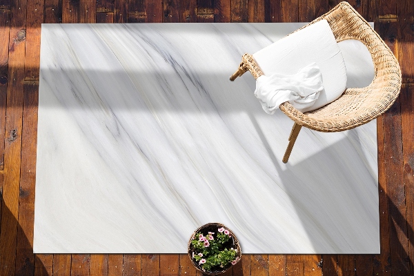 Tapis exterieur terrasse Pente en marbre d'hiver