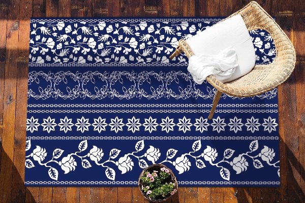 Tapis d'extérieur Fleurs du sentier