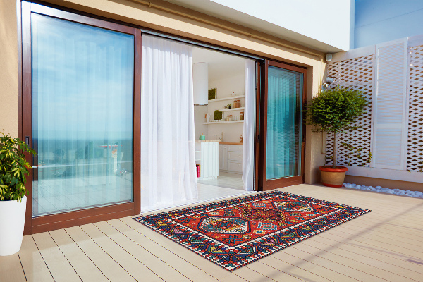 Tapis outdoor Style folklorique traditionnel