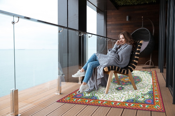 Tapis de jardin Turc chic