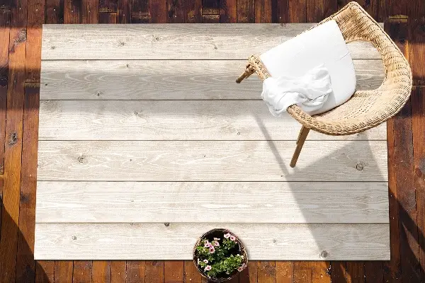 Tapis de terrasse Planches vives