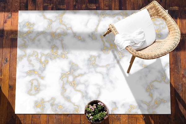 Tapis exterieur terrasse Marbre Golden River