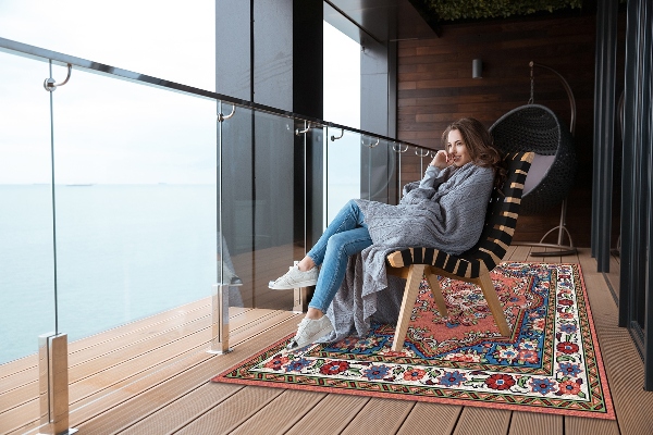 Tapis terrasse Mosaïque classique