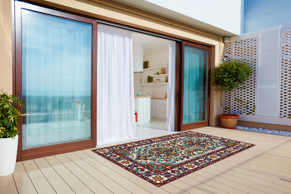 Tapis terrasse Modèles multicolores
