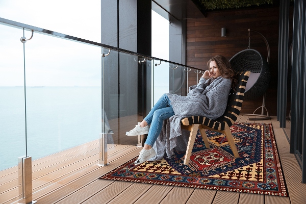 Tapis terrasse extérieur Traverser