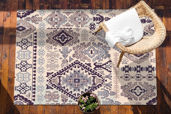 Tapis terrasse Texture de gobelin