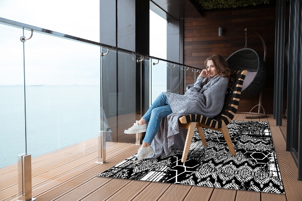 Tapis de jardin Modèle de gobelin chaotique