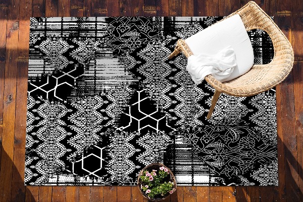 Tapis de jardin Modèle de gobelin chaotique