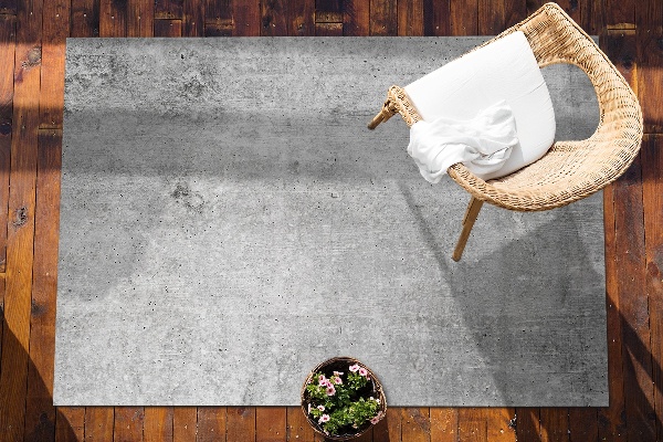 Tapis de terrasse Béton gris