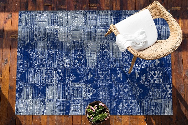 Tapis d'extérieur Tuiles chaotiques