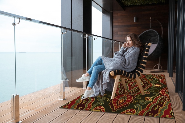Tapis extérieur terrasse Modèles de légumes