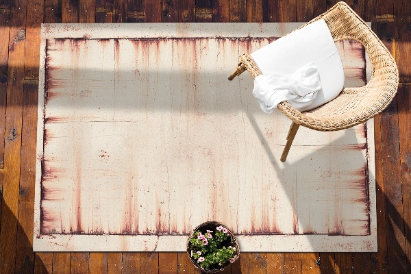 Tapis jardin Texture de rouille