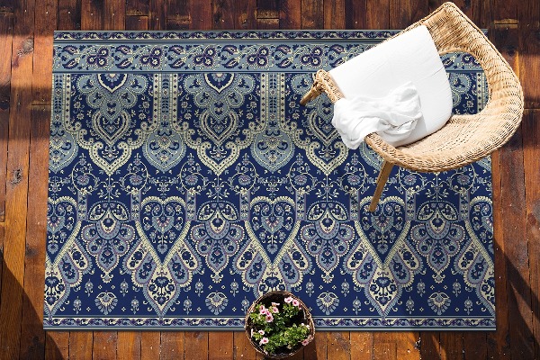 Tapis terrasse Texture indienne