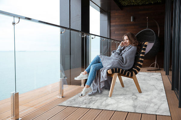 Tapis de jardin Béton marbre