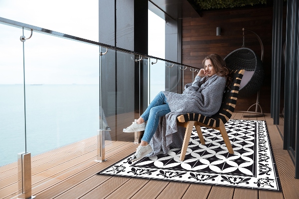 Tapis terrasse Tuiles espagnoles