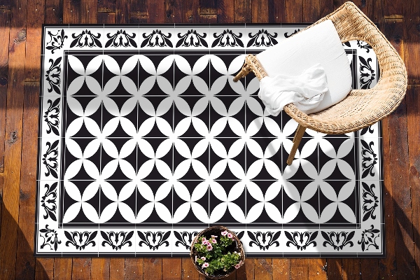 Tapis terrasse Tuiles espagnoles