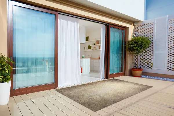 Tapis extérieur terrasse Concret du désert