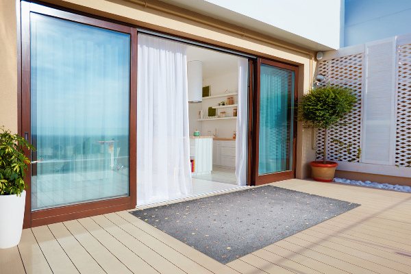 Tapis de jardin Pois dorés