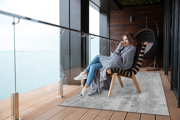 Tapis de jardin Béton sale
