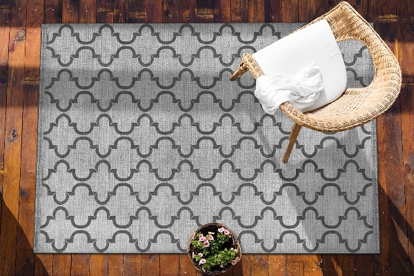 Tapis outdoor Motif géométrique oriental