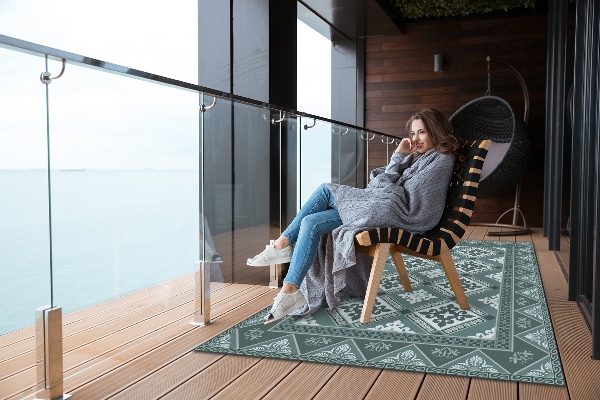 Tapis pour terrasse Géométrie et ornements